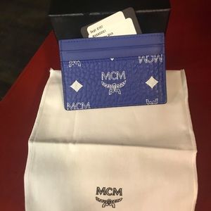 *MCM Wallet Brand New* Box, Cover, & Warranty